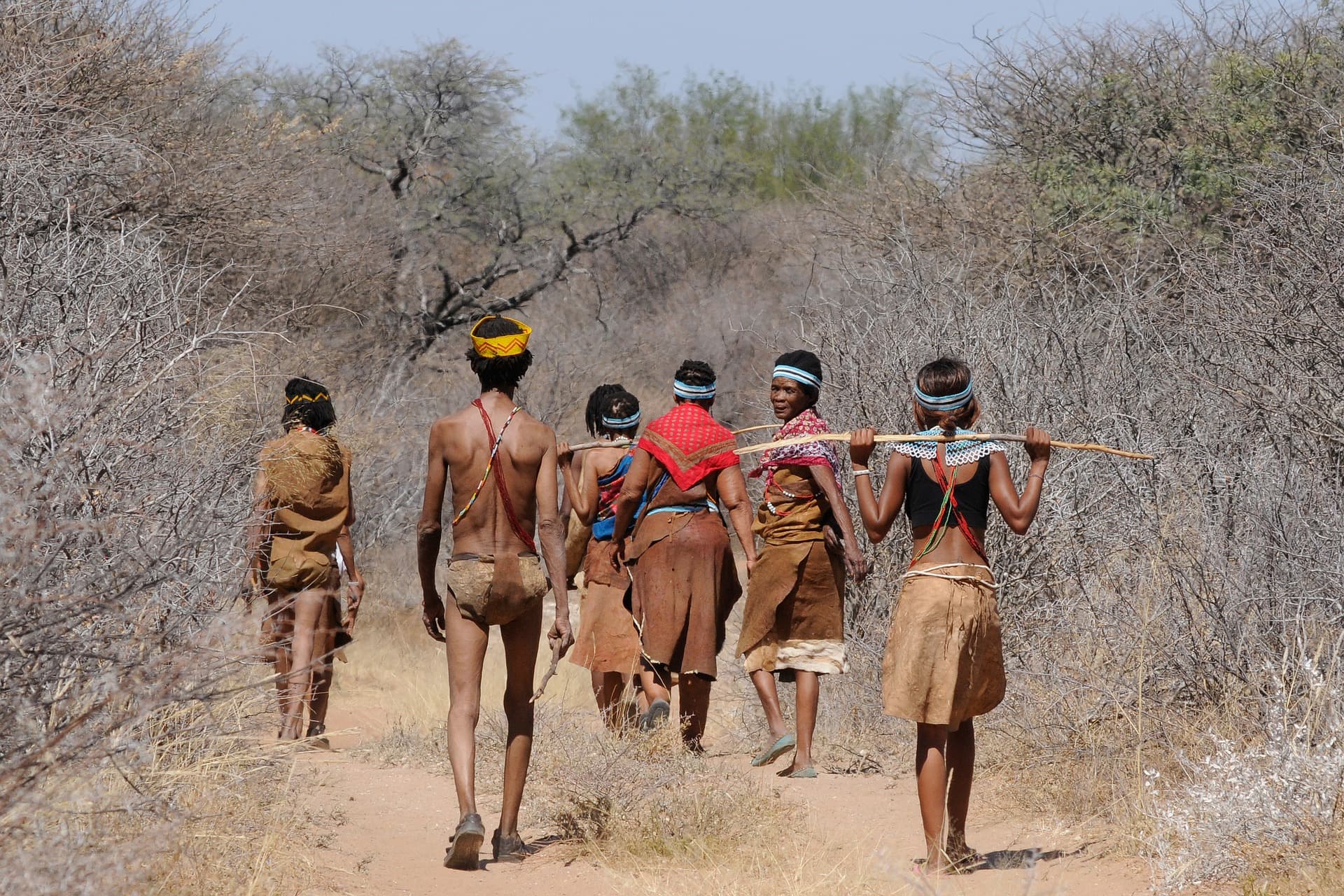 African village